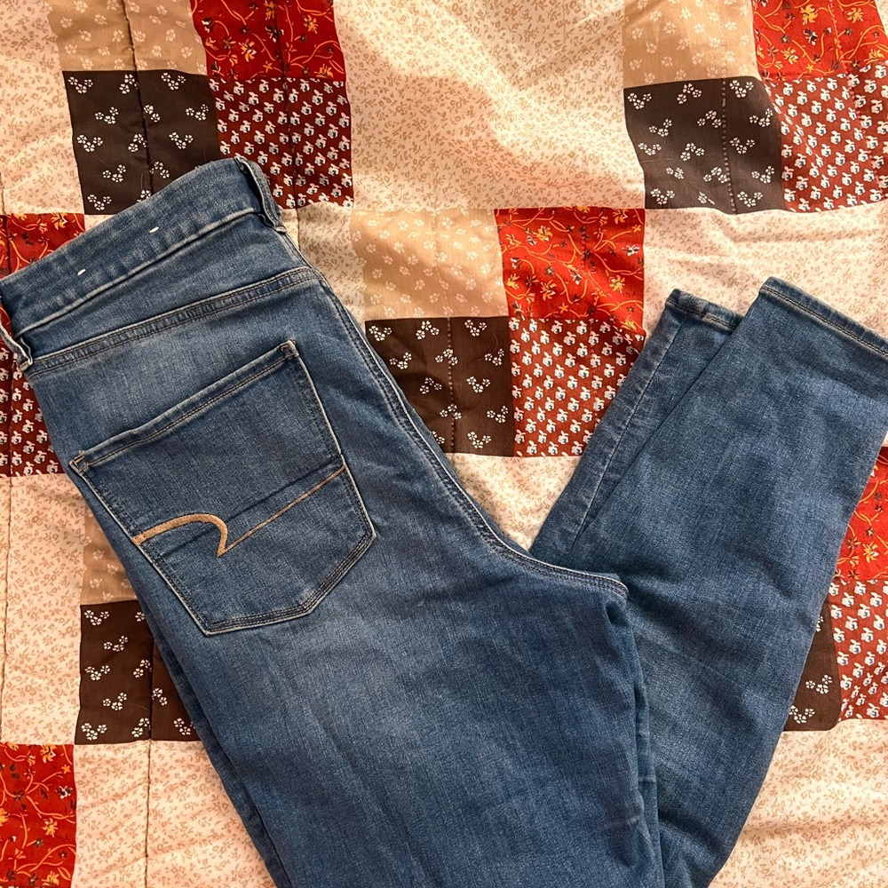 American Eagle Ne(x)t Level Curvy Highest Waist Stretch Jegging in 12 Regular